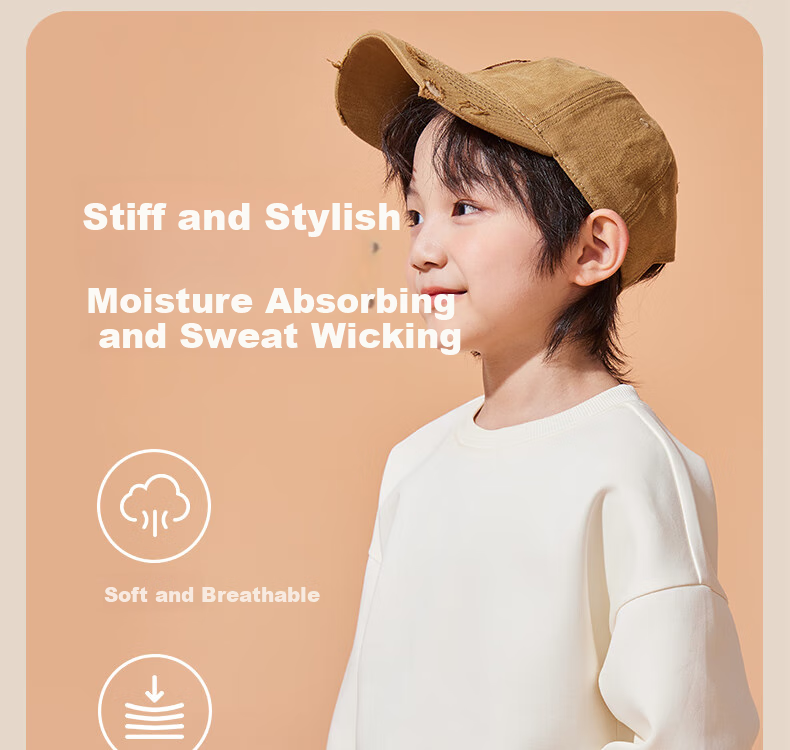 Baleno Girls' Sweatshirt Spring And Autumn Style, Little Girl 2024 Fashionable Stylish Air Layer Round Neck Pullover Children's Autumn Top 9