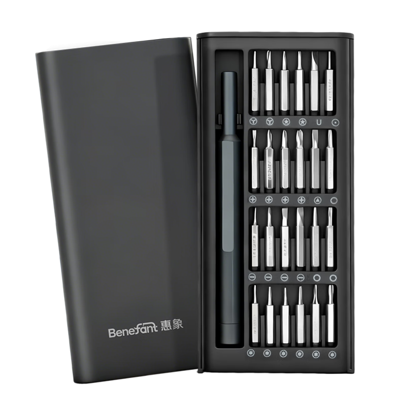 Huixiang 25-in-1 Precision Screwdriver Set for Computer, Mobile Phone, Watch Repair, Household Tool Kit