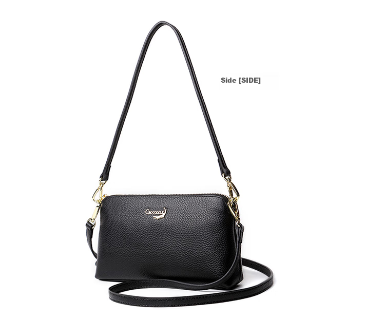 CROCODILE Goddess Festival Top-Grain Leather Casual Underarm Bag, Simple Versatile Shoulder Crossbody Women's Handbag Gift XT363 13