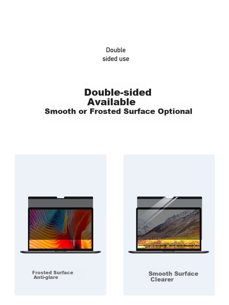 Llano Magnetic High-Definition Screen Protector for Apple MacBook Air M5/M4 Laptop, Compatible with 13.6-Inch Screen, Protective Film, No Screen Damage, Anti-Scratch Film A3240 12