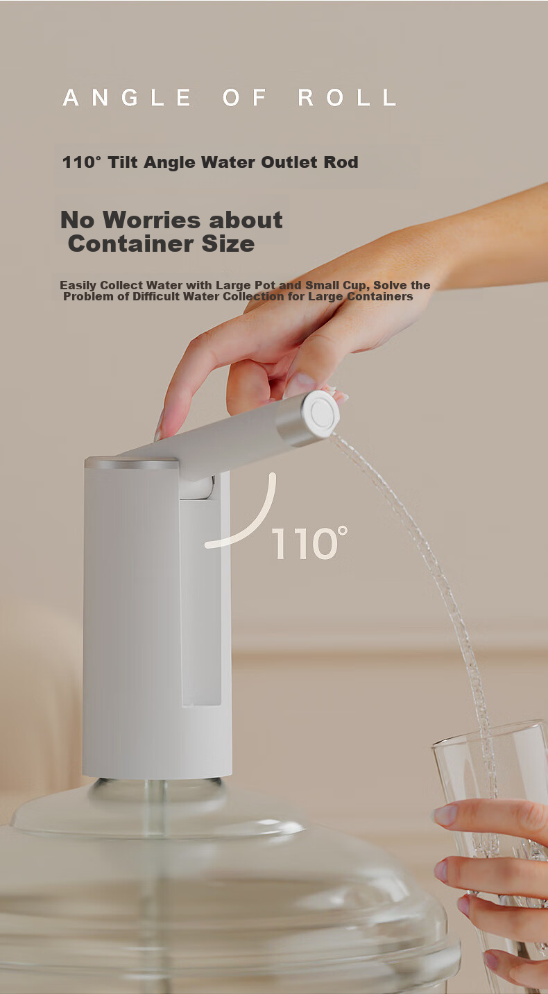 Canjiangjun Water Dispenser Pump for Bottled Water And Desktop Use, Automatic Water Pumping Machine for Home And Office 4