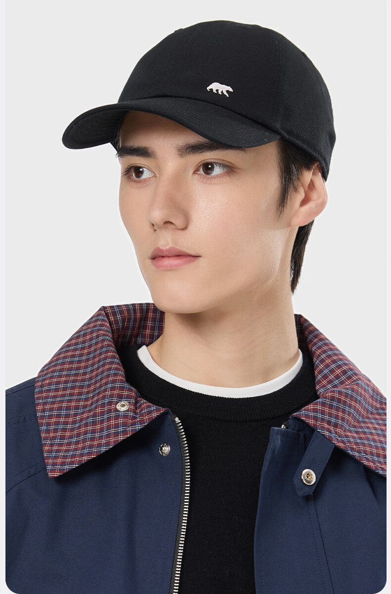 MISSION UV Soft Top Pure Cotton Baseball Cap Unisex Four Seasons Outdoor Casual Sunshade Sunscreen Duckbill Hat Versatile Slim Face Hat 5
