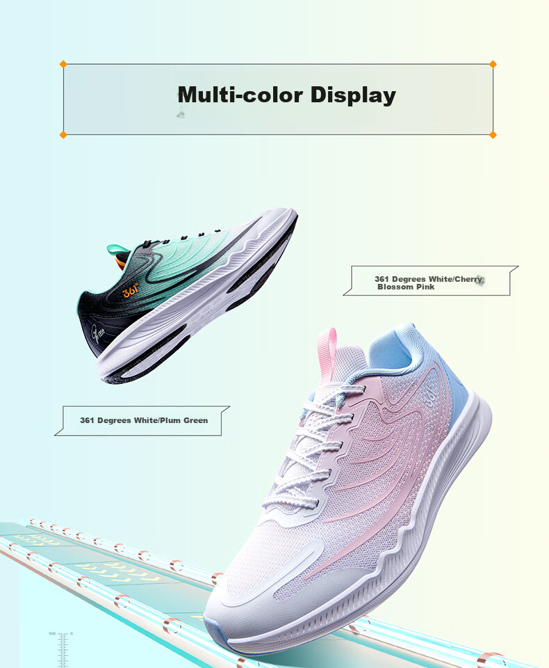 361° Kids Jump Rope Shoes 2025 Autumn Youth Professional Training Sports Shoes Lightweight Elastic Fitness Test Shoes Pink Size 38 11