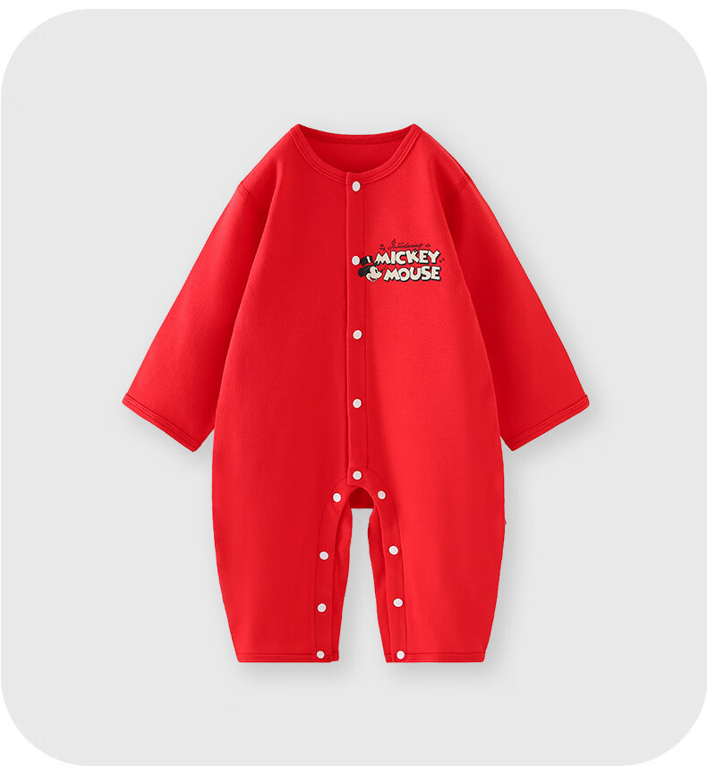 Disney 2-Piece Baby Bodysuit Set Newborn Spring Autumn A-Class Cotton Unisex Infant Romper Pajamas 11