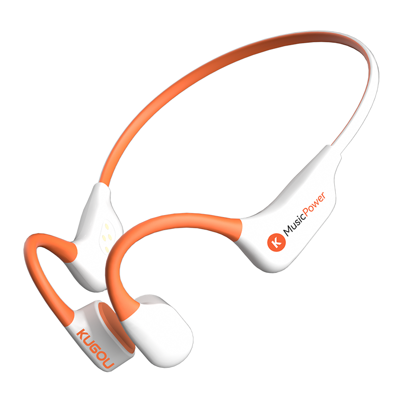 KUGOU Flagship 6.0 Bone Conduction Bluetooth Headphones Waterproof Level 8 Volume Level 16 Swimming Sports Running Cycling Open Ear Hook Long Battery Life Underwater Integrated MP3 K8