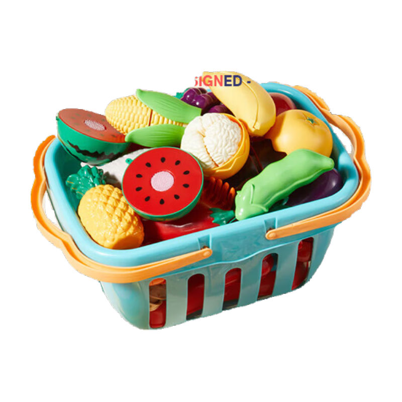 Scoornest Fruit Cutting Toy, Baby Vegetable Cutter, Children's Pretend Play Kitchen Set, Can Cut Vegetables, for Boys And Girls