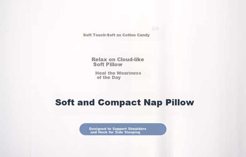 Pierre Cardin Nap Pillow Cartoon Children Student Desk Lunch Break Pillow Nap Aid Face-Down Pillow Office Hug Pillow 12