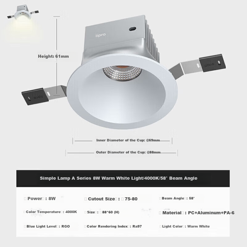 Lipro LED -01267408