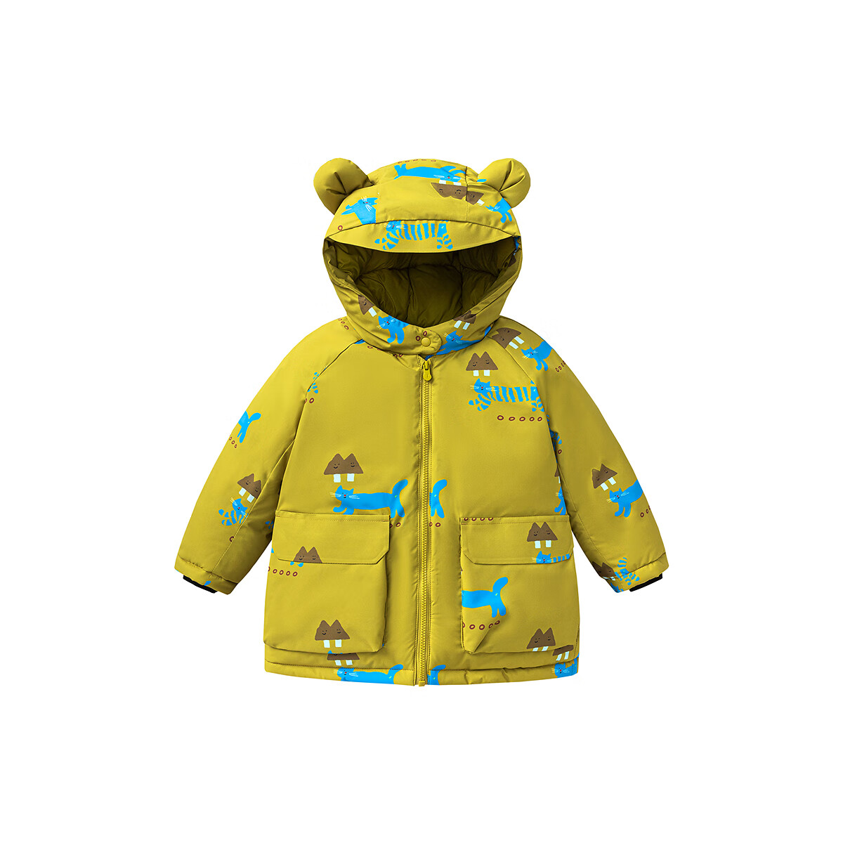 Minibala [Three-proof] Kids Boys and Girls Thickened Down Jacket Baby Winter Down Coat 2025