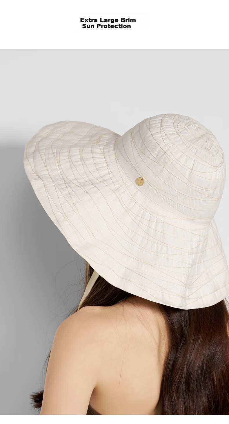 Kenmont Sun Hat for Women, Face-Covering Wide Brim UV Protection Hat, Fashionable And Simple Style 6210 7