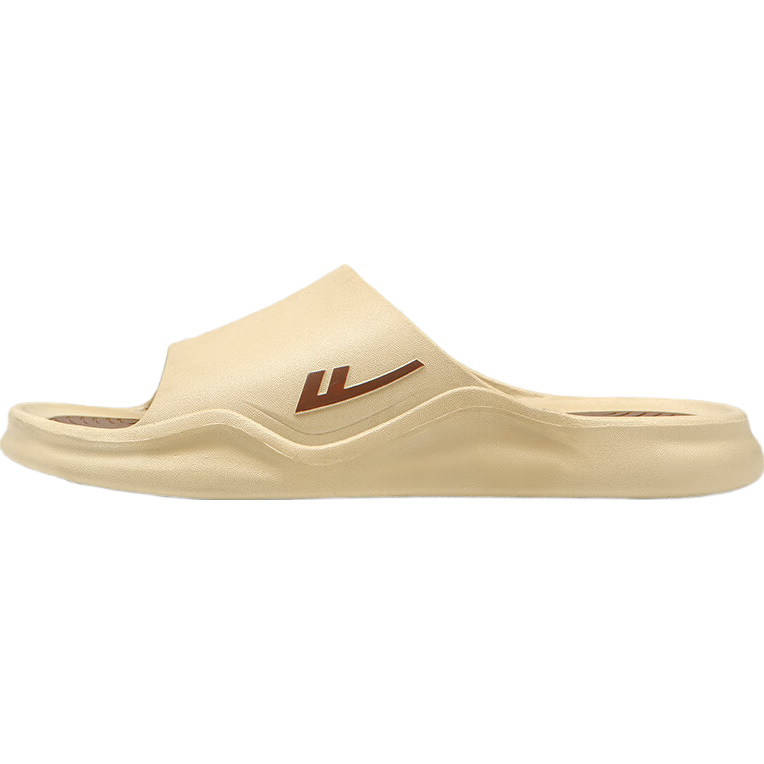 Warrior Men's Summer Anti-Odor Anti-Slip Slippers with Cloud-Like Comfort for Outdoor and Bathroom Use 3962-1 Khaki Size 44-45