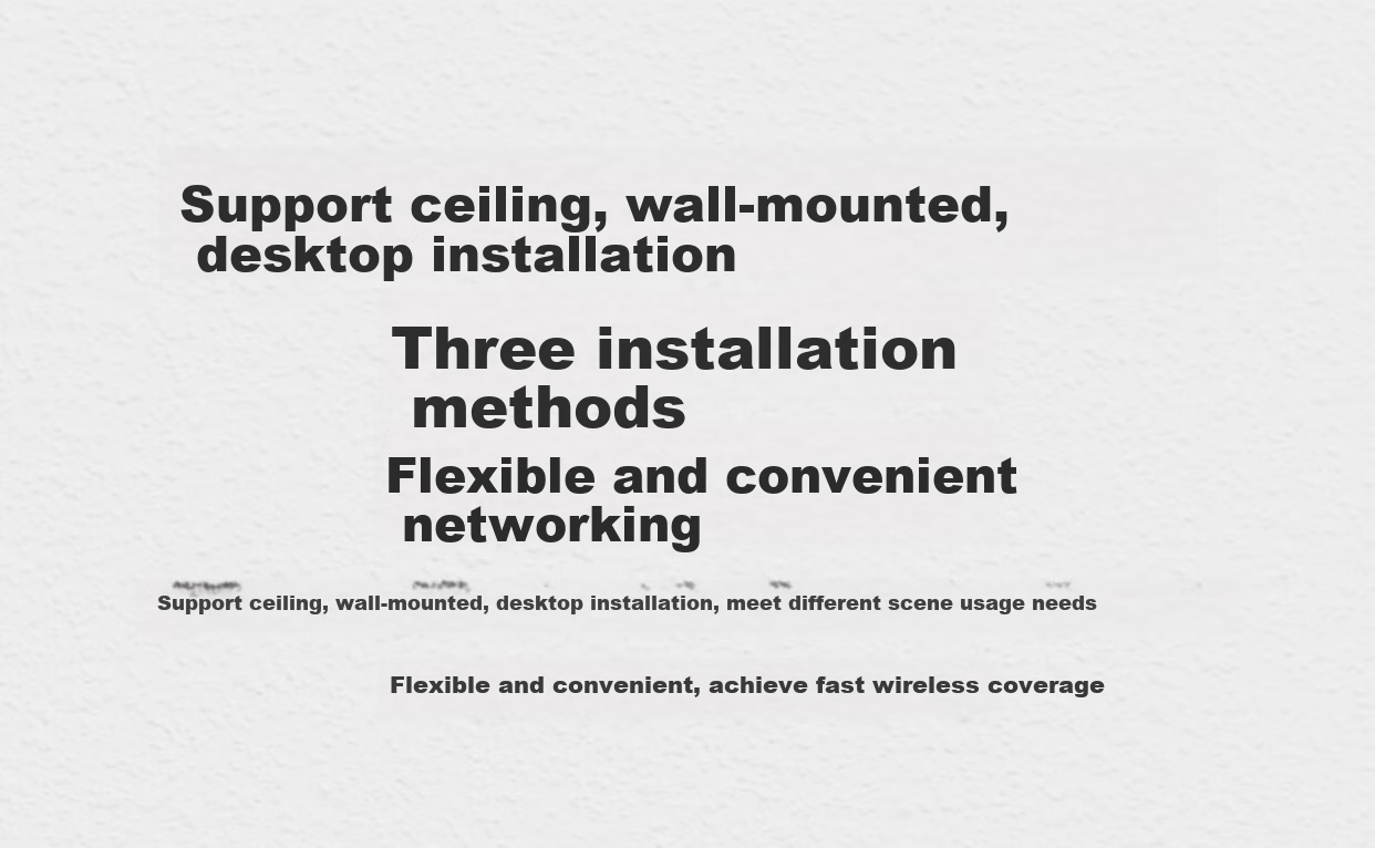 VOLANS WiFi 6 AX1800 Dual-Band Gigabit Ceiling-Mounted AP, Enterprise-Grade Commercial High-Power WiFi Wireless Access Point, Standard POE Power Supply, VP1800G-AX 13