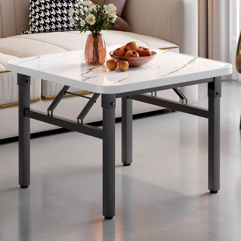 Shanshanmuyi Folding Dining Table, Compact Home Dining Table, Mahjong Table, Outdoor Table, Small Table for Street Vending
