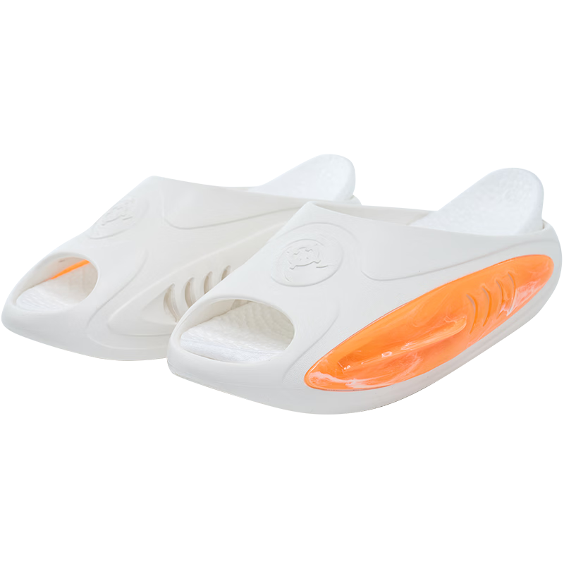 RIGORER Shark 2 Slippers, Unisex Sports Sandals, Thick-Soled Soft And Bouncy, Wear-Resistant, Indoor And Outdoor Basketball Sandals