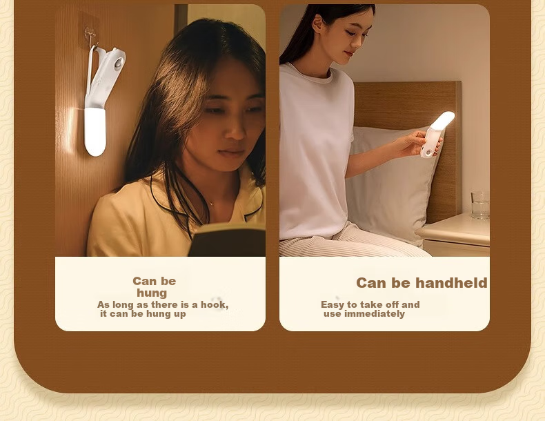 Kufire Night Light for Bedroom, Dormitory, Bedside Lamp, College Student Desk Lamp, Specialized Bedside Reading Light with Eye Protection, Rechargeable Magnetic Suctio 11
