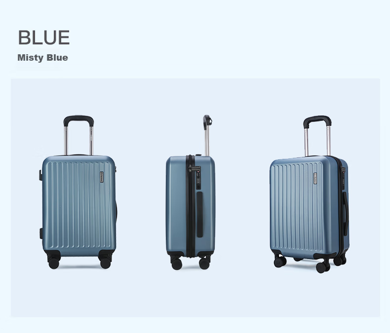 Diplomat 24-Inch Large Capacity Luggage for Men And Women, Trolley Suitcase with Password Lock And Frosted Finish TC-23233 8