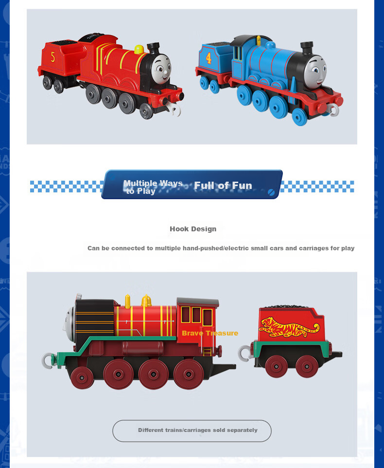 THOMAS & FRIENDS (Random Old Or New Style, 1 Train), Birthday Gift, Alloy Train, Transportation Series JHK82 6