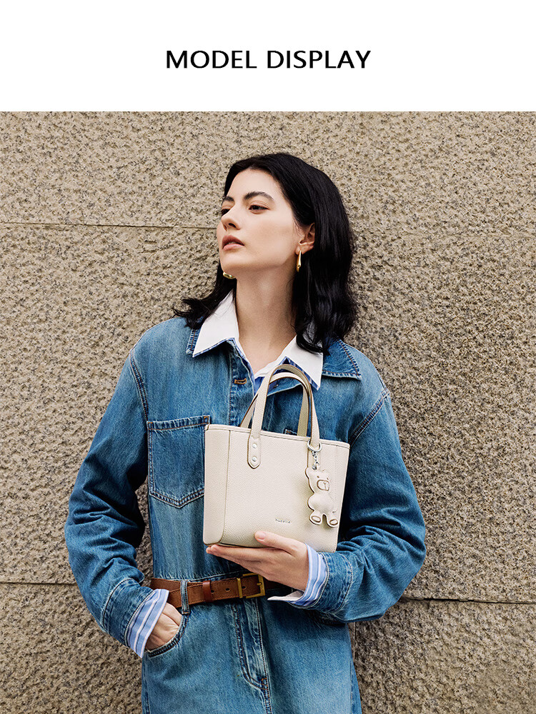 NUCELLE Pegasus Mini Tote Bag, New Light Luxury Niche Basket Handbag, Commuter Shoulder Crossbody Women's Bag Gift 16