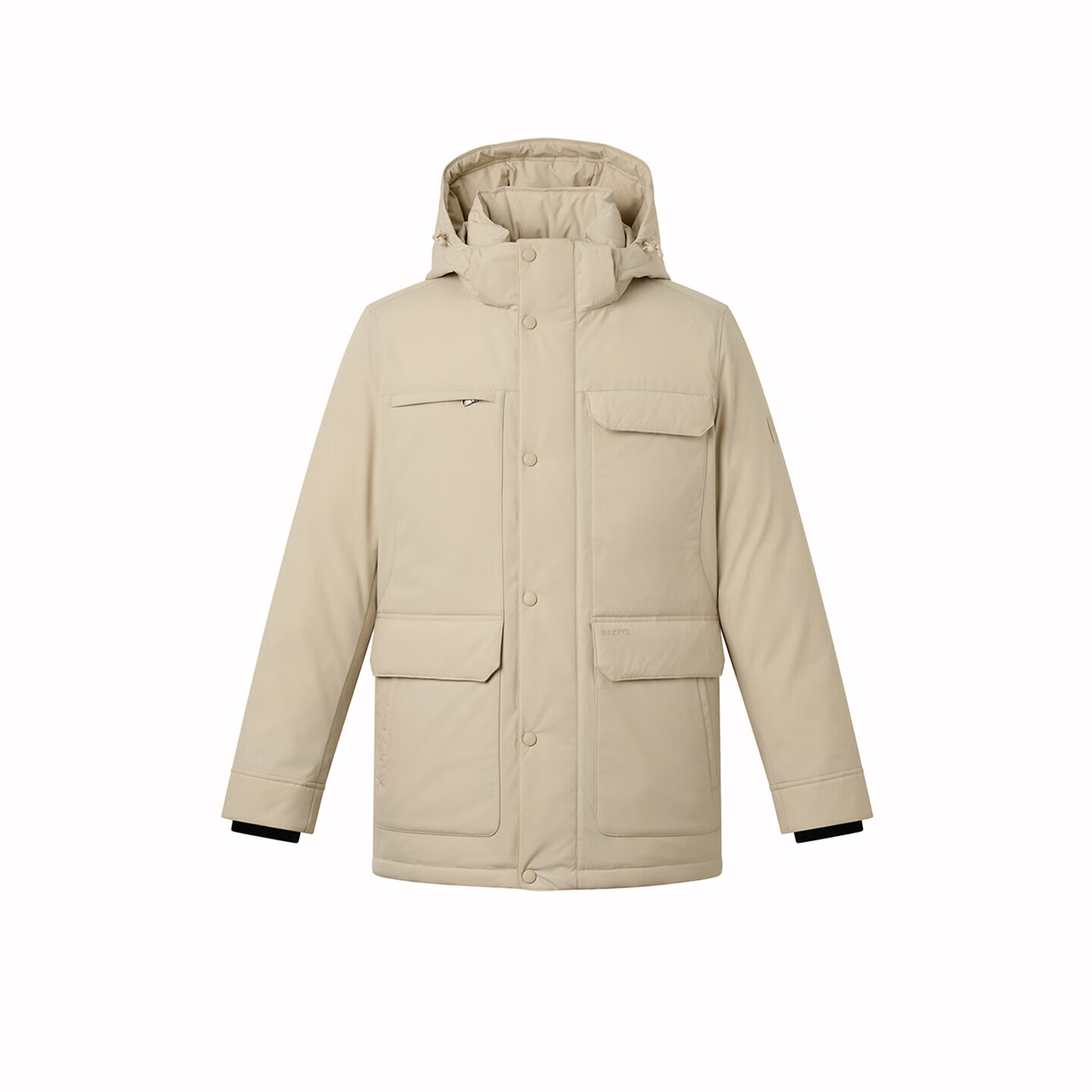 HAZZYS Men's Winter PHIZ Series Multi-Pocket [Three-Proof] Loose Down Jacket ASFZU0CDI02