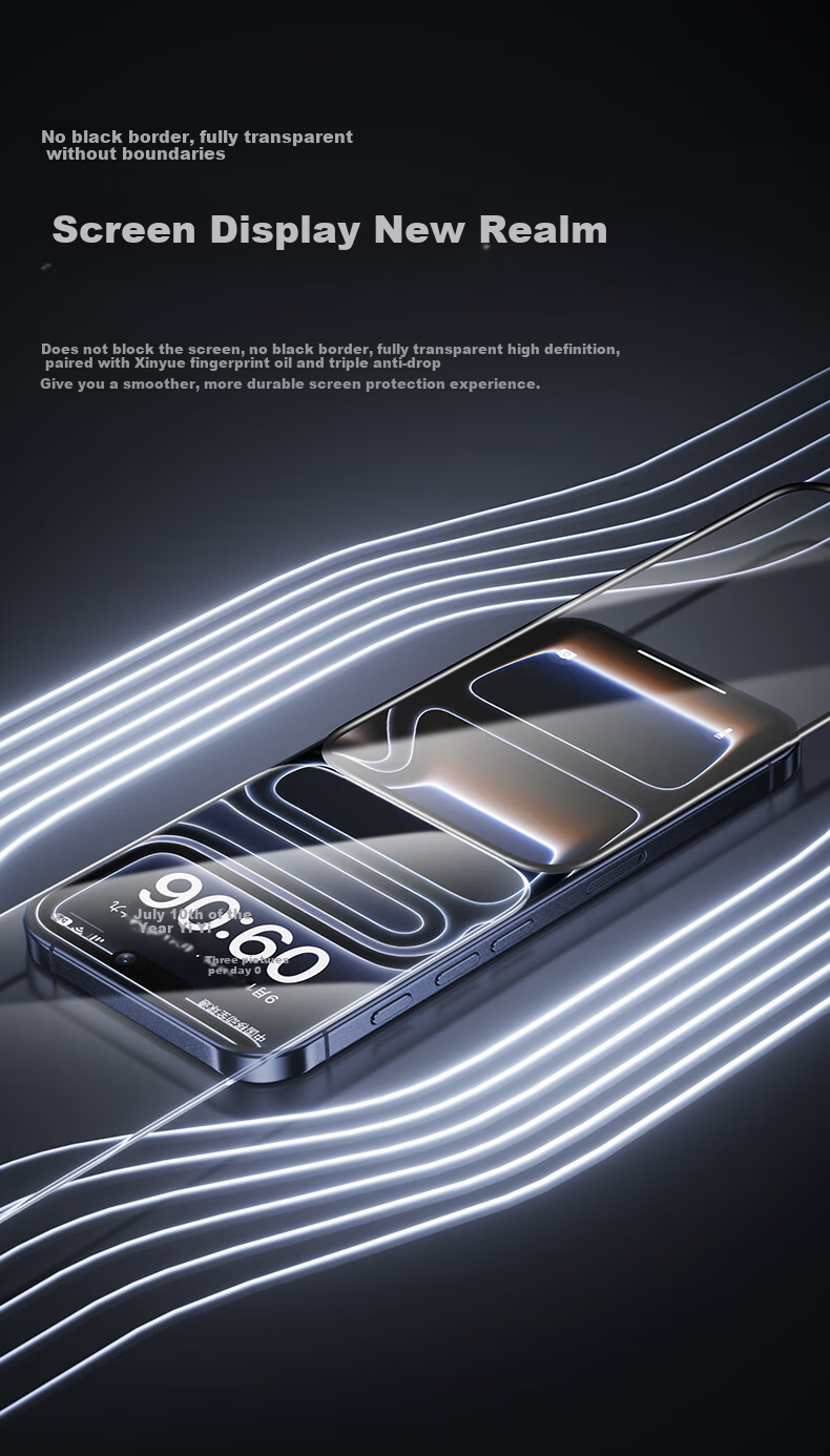 Benks [Corning AR Anti-Reflective] IPhone 18 Pro Anti-Reflective Tempered Glass Screen Protector, High Definition, Borderless, No Obstruction, Apple 17 Pro Anti-Glare Anti-Fingerprint Protective Film 2
