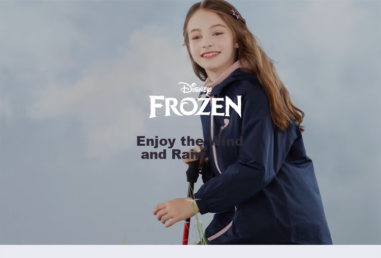 Disney Girls' Windbreaker Jacket, Autumn And Winter Children's Outdoor Windproof Coat, Detachable Three-In for Older Kids, 84050 Navy Blue, Size 130 2