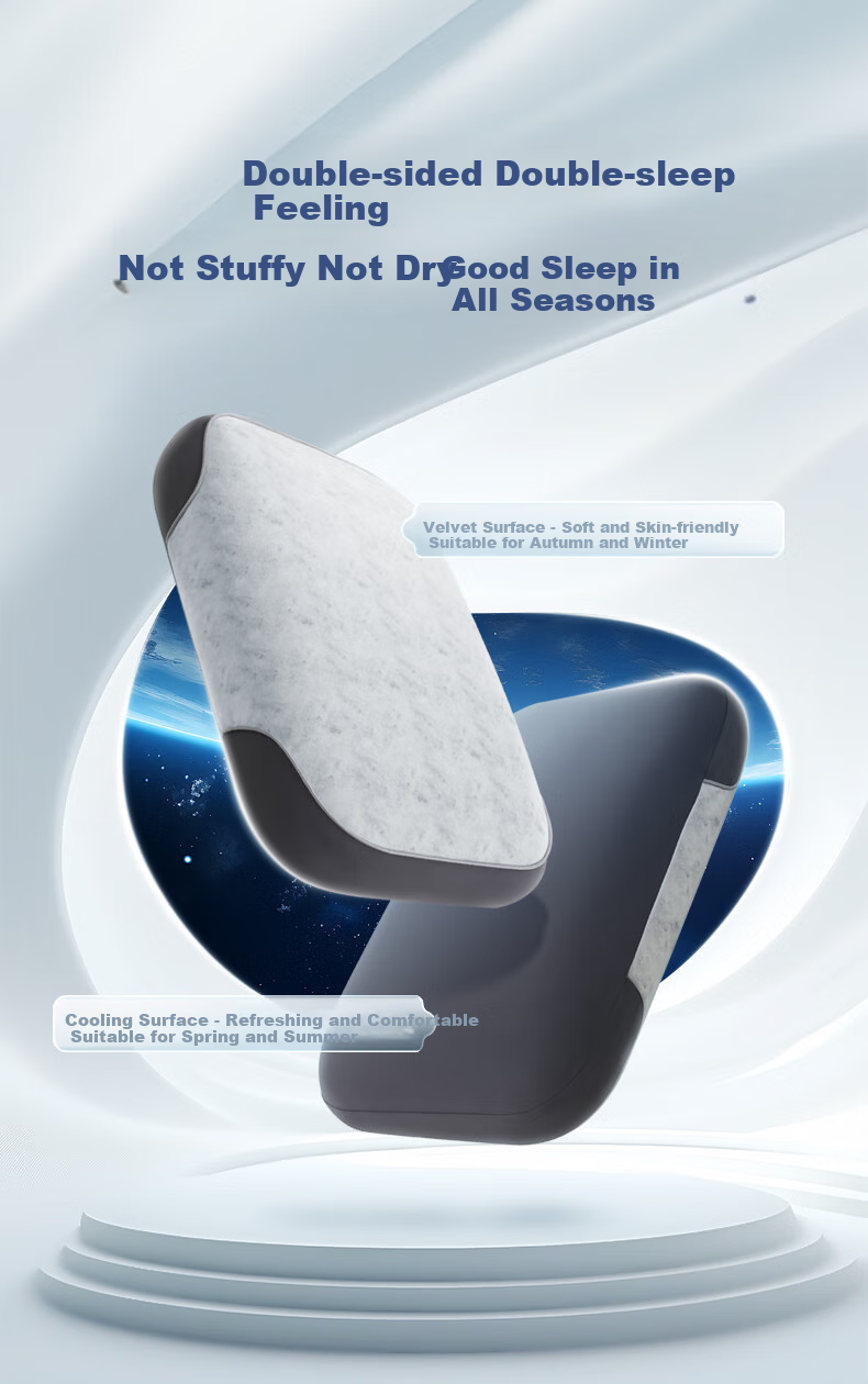 JaCe Memory Foam Pillow Spring Mattress Core Cervical Pillow Side Sleeping New Upgraded Anti-Snoring Adult-Specific Gift Box 14CM 16