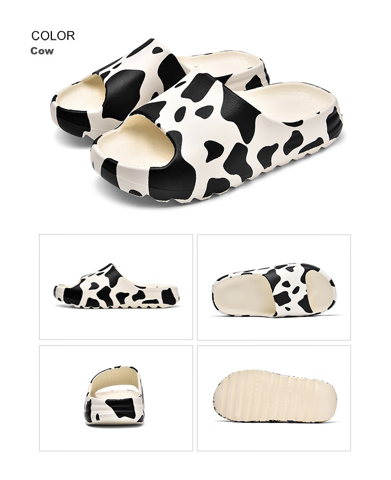 CARTELO Women's Slippers with Squishy Feel, Home Slippers, Slide Sandals, Bathroom Slippers, Women's Shoes 0824 Animal Park 36-37 19