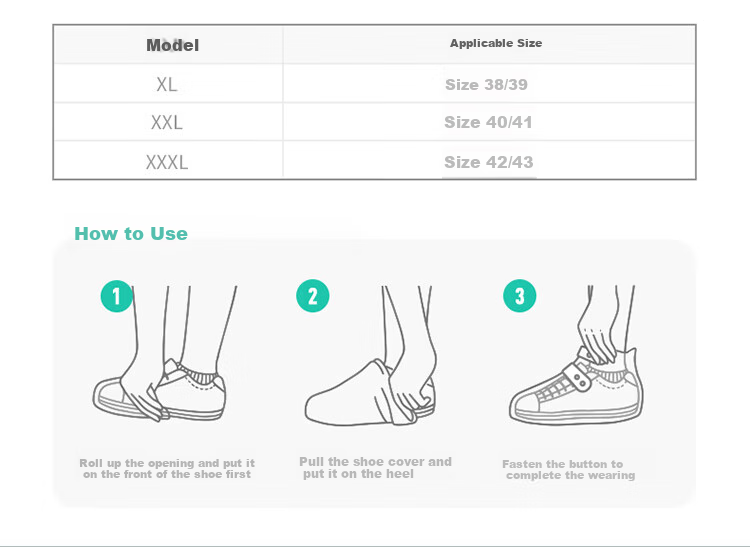 BANANA TRIP Rain Shoe Covers for Men And Women, Flexible Thickened Wear-Resistant Flat High-Top Portable Rain Shoe Covers XXXL 10