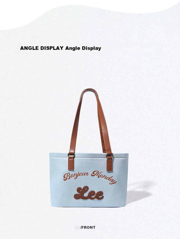Lee Women's New Tote Bag, Handbag for School, Large Capacity Laptop Bag, Shoulder Bag, Gift, Birthday Present 27
