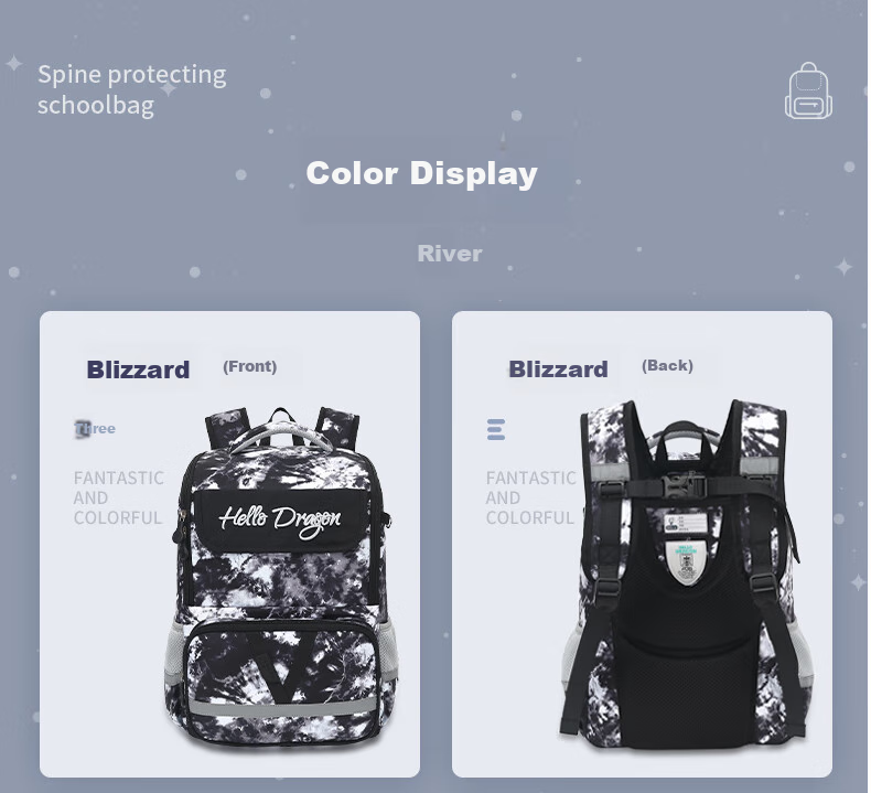 Herder Backpack for Boys, Elementary School Students And Children, 2024 New Model for Grades One to Six, Lightweight Spine Protection Shoulder Bag with Reduced Burde 6