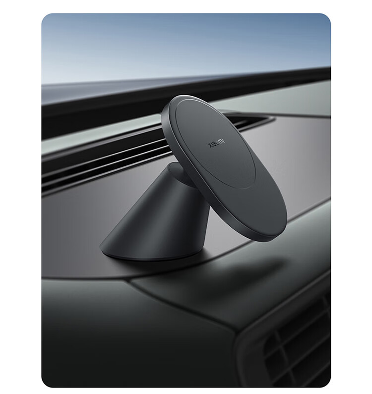 MI [New SU7 Compatible] Car Charger, Super Fast Charging 30W Magnetic Wireless Charging, Car Mount Phone Holder, Suitable for MI 17 IPhone 17 11