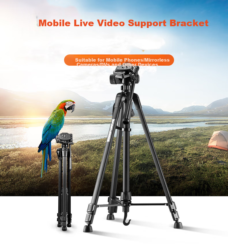 Zhunhang Law Enforcement Recorder Tripod, Video Recording And Live Streaming, Portable Outdoor Camera, Mobile Phone Stabilization Mount 7