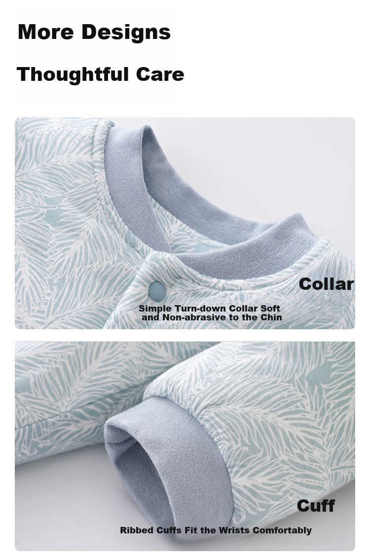 JOYNCLEON Infant Autumn And Winter Quilted Warm Cotton Jacket, Newborn Onesie, Baby Thickened Jlt200710 18