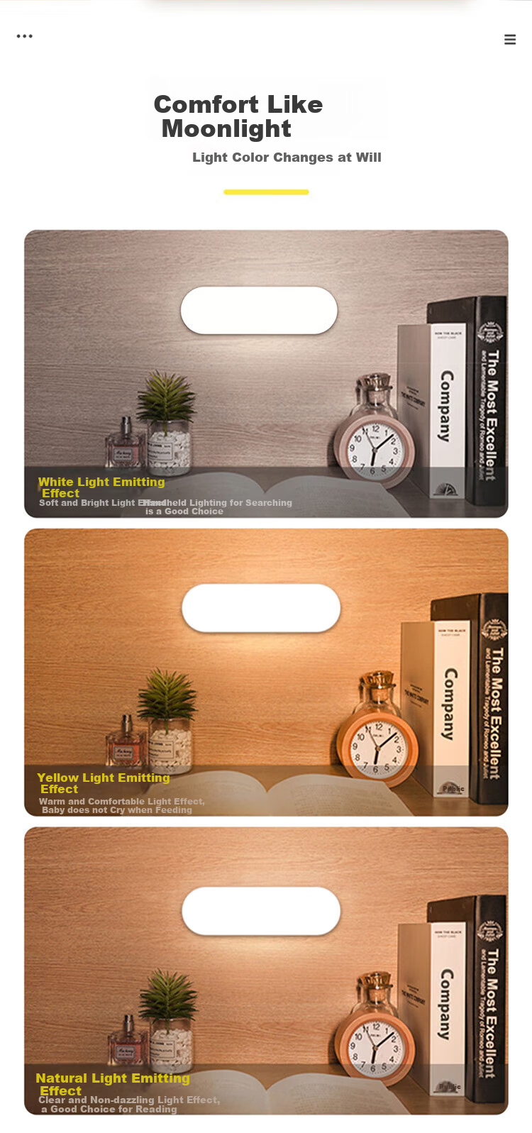 Datouren Desk Lamp, Dormitory Light, Bedside Lamp, Bedroom Student Small Light, Magnetic Lamp, Night Light, Cool Lamp, Dorm Essential, Table Fa 2