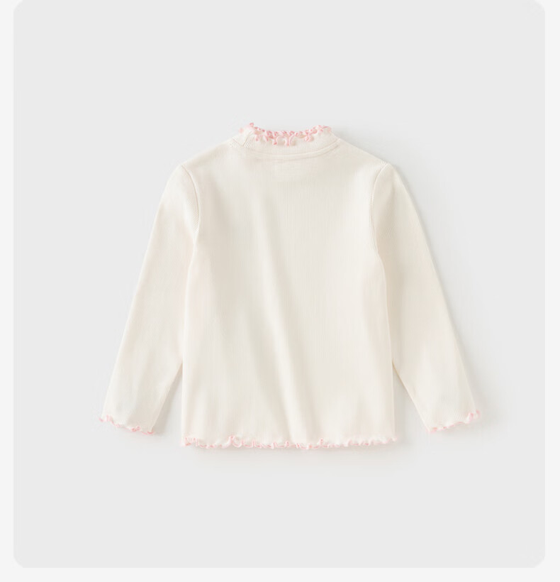 DAVE & BELLA Kids Long Sleeve T-Shirt Girls Antibacterial Mite-Resistant Base Shirt Autumn Top 4