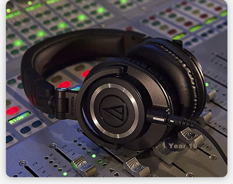 Audio-Technica ATH-M70X High-End Professional Recording Headphones with Accurate Sound Reproductio 5