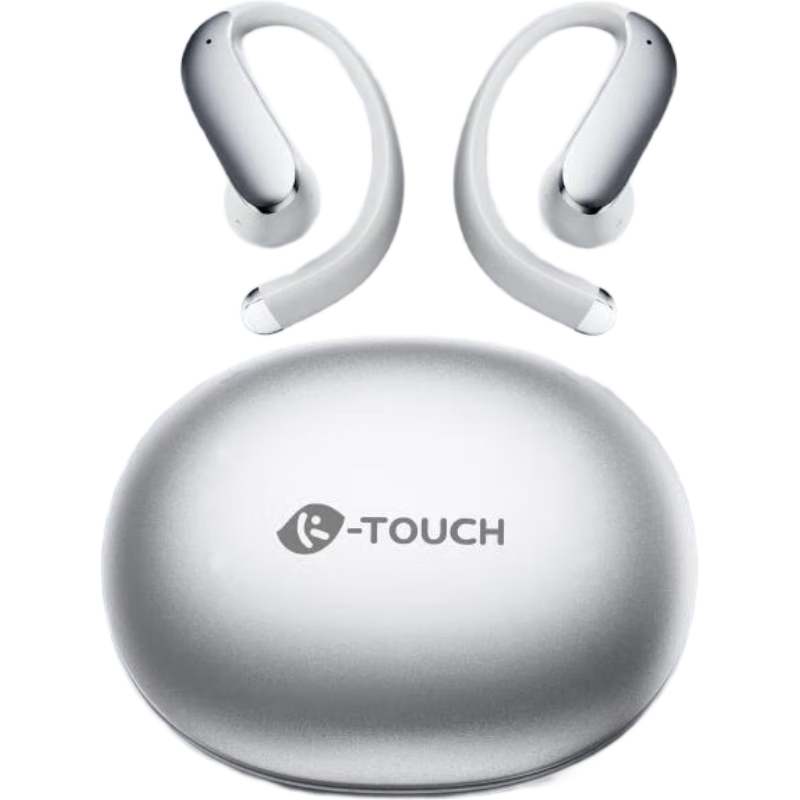 K-Touch Bluetooth Headphones, Ear-Hook Bone Conduction Concept, Open-Ear Wireless, for Running, Cycling, Gaming, Comfortable for Long Wear, Long Battery Life, Suitable for Apple, Huawei, Xiaomi