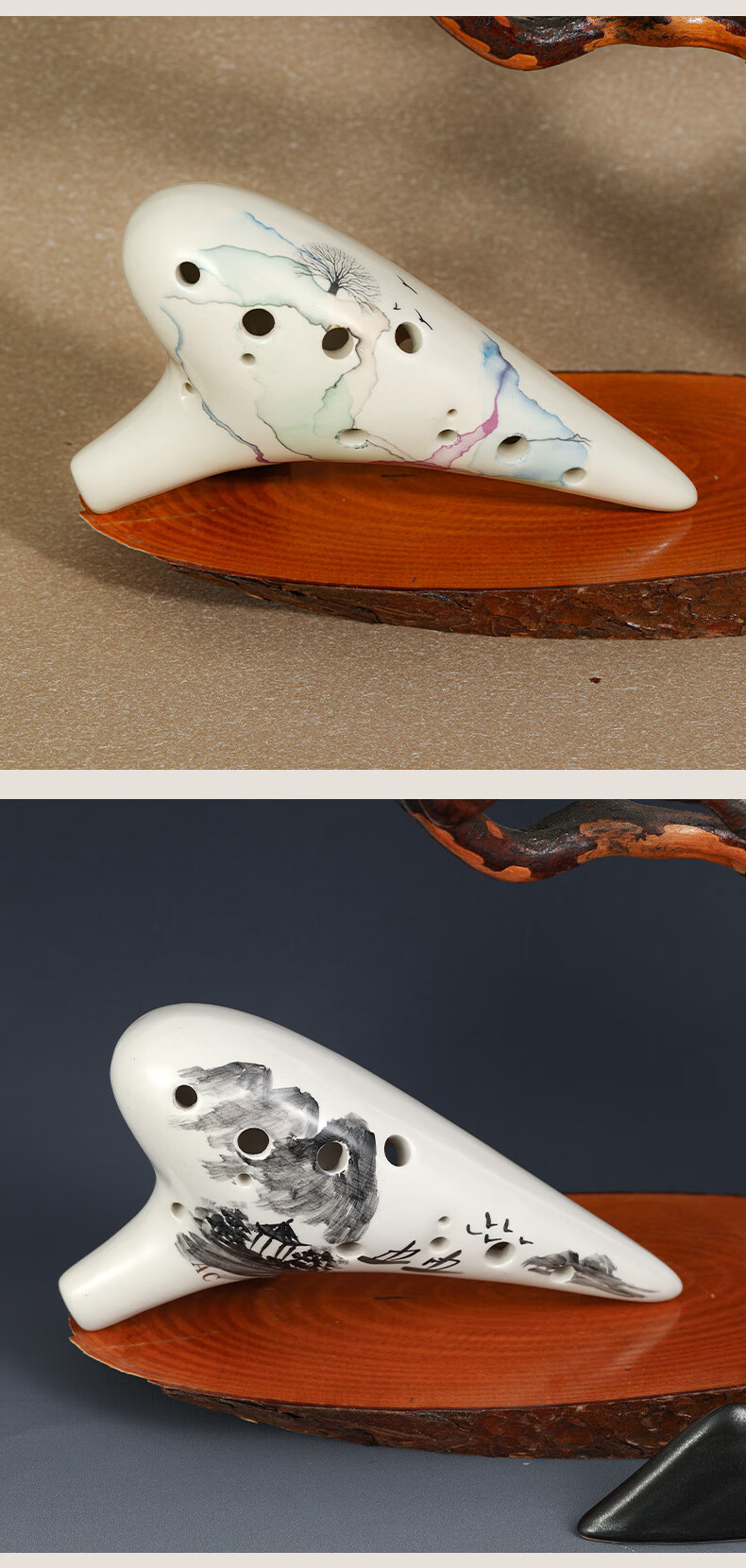 SWAN T06A Ocarina 12-Hole Ceramic Alto Ocarina for Beginners and Elementary Students 1