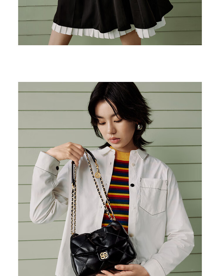JUST STAR Celebrity-Style Handbag for Women, 2026 New Luxury Shoulder Crossbody Bag, Underarm Bag, Ladies' Purse, Birthday Gift 9