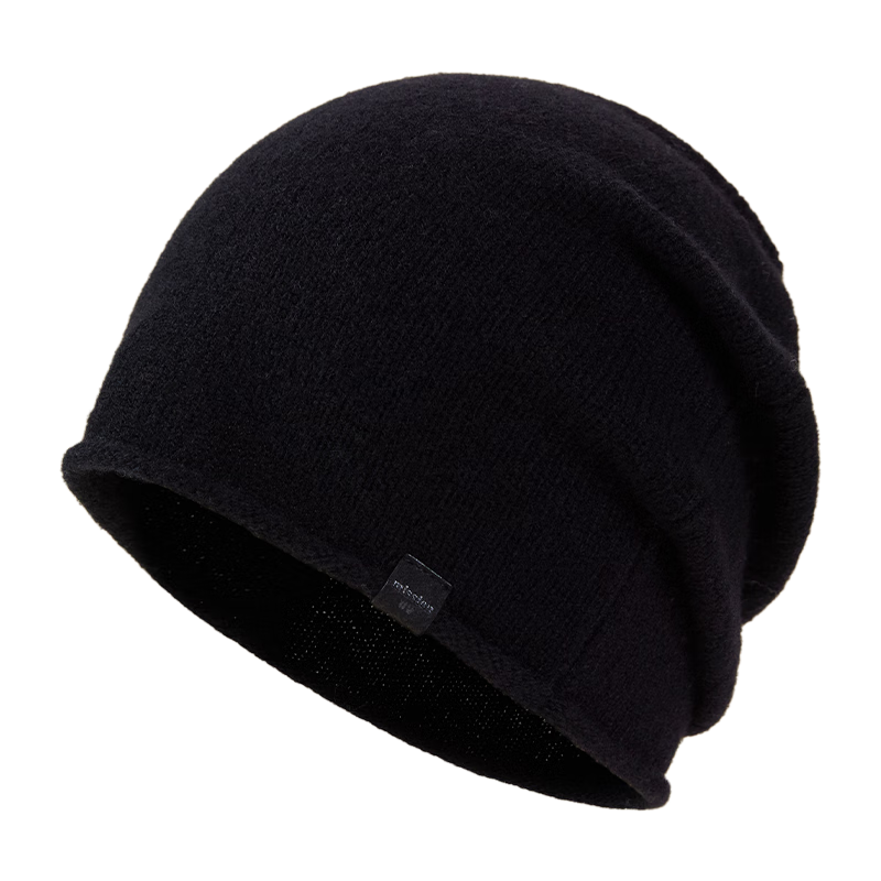 MISSION UV Pure Wool Warm Headband Unisex Knitted Beanie Autumn Winter Outdoor Mountaineering Hiking Running Hat