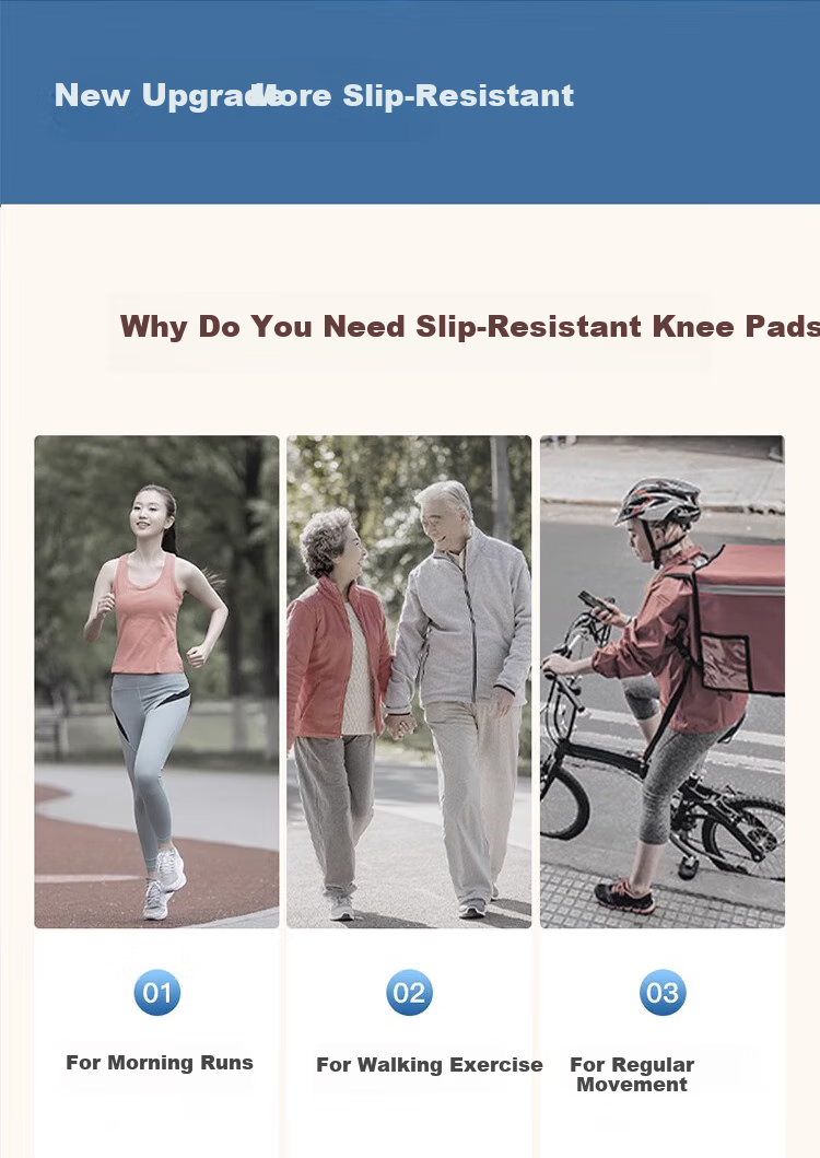 LAC Self-Heating Knee Brace, Warm, for Cold Legs, Sports Knee Support, Knee Protection Device, Compression, Non-Slip Knee Pads XL 1