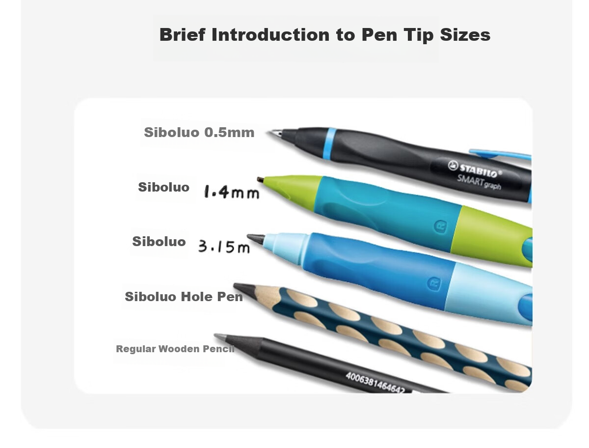 STABILO Mechanical Pencil 0.5mm [Graduation Gift for Men And Women], Retractable Non-Sharpening Pencil for Children's Handwriting Practice And Exams, Macaron Yellow Chunky Pencil 20