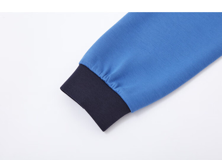 Demana [350G Brushed Air Layer Warmth] Winter Korean Style Colorblock Patchwork Crewneck Loose Sweatshirt for Women 2