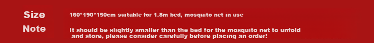 Wuyinliangpin Class A Screen-Free Seven-Fold Folding Mosquito Net, No Installation Required, Steel Wire Mosquito Net for Home Bedroom, 1.8x2 Meter Bed 4