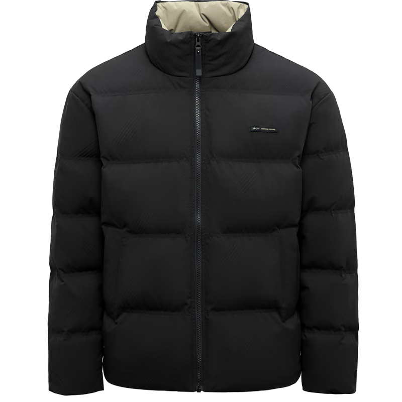 HLAHLA Men's Down Jacket 25 Mountain High Stand Collar Warm Duck Down Coat Winter