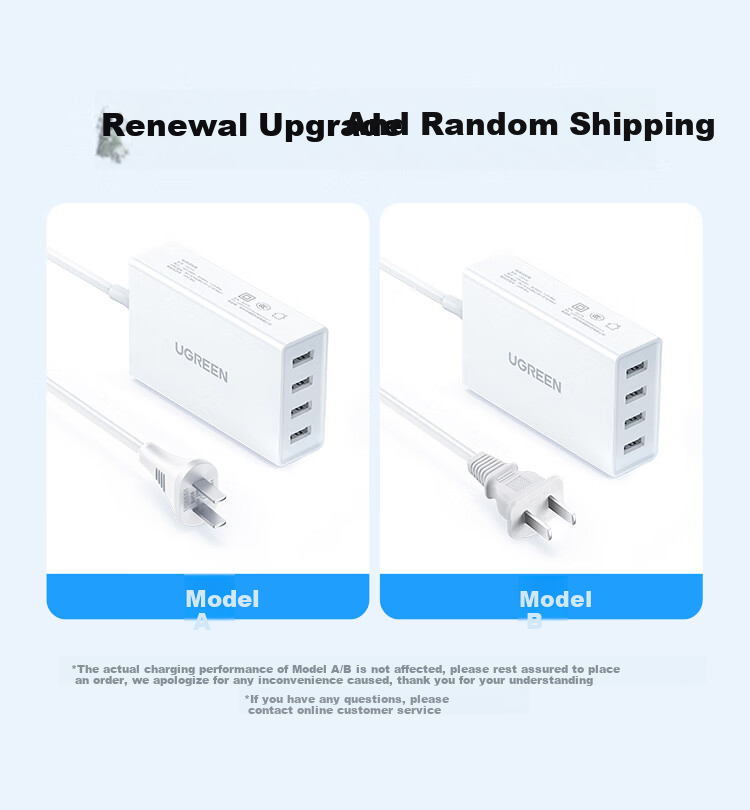 UGREEN Multi-Port USB Charger Socket, 6.8A Fast Charging Head, Four-Port Charging Plug, Suitable for Apple IPhone 18/17/16e/15, Huawei, Xiaomi Tablets, Smartwatches, Desktop Model 11
