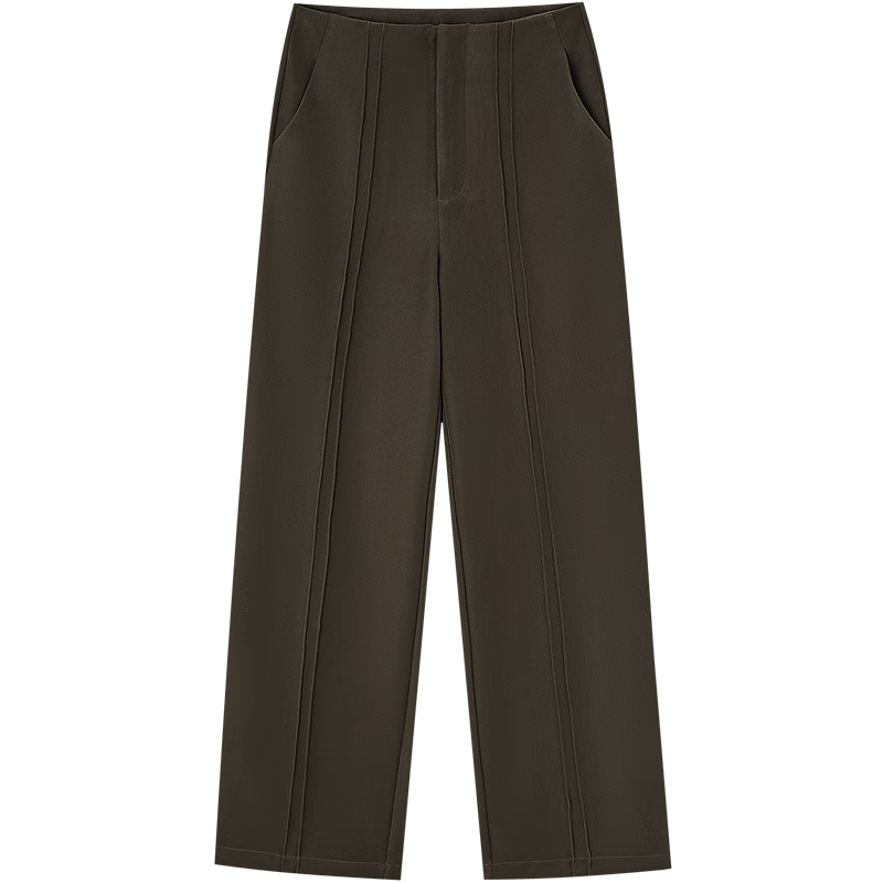 Demana Sensory-Free Autumn Urban Design 3D Double Seam Pencil Pants Petite Women's Casual Trousers