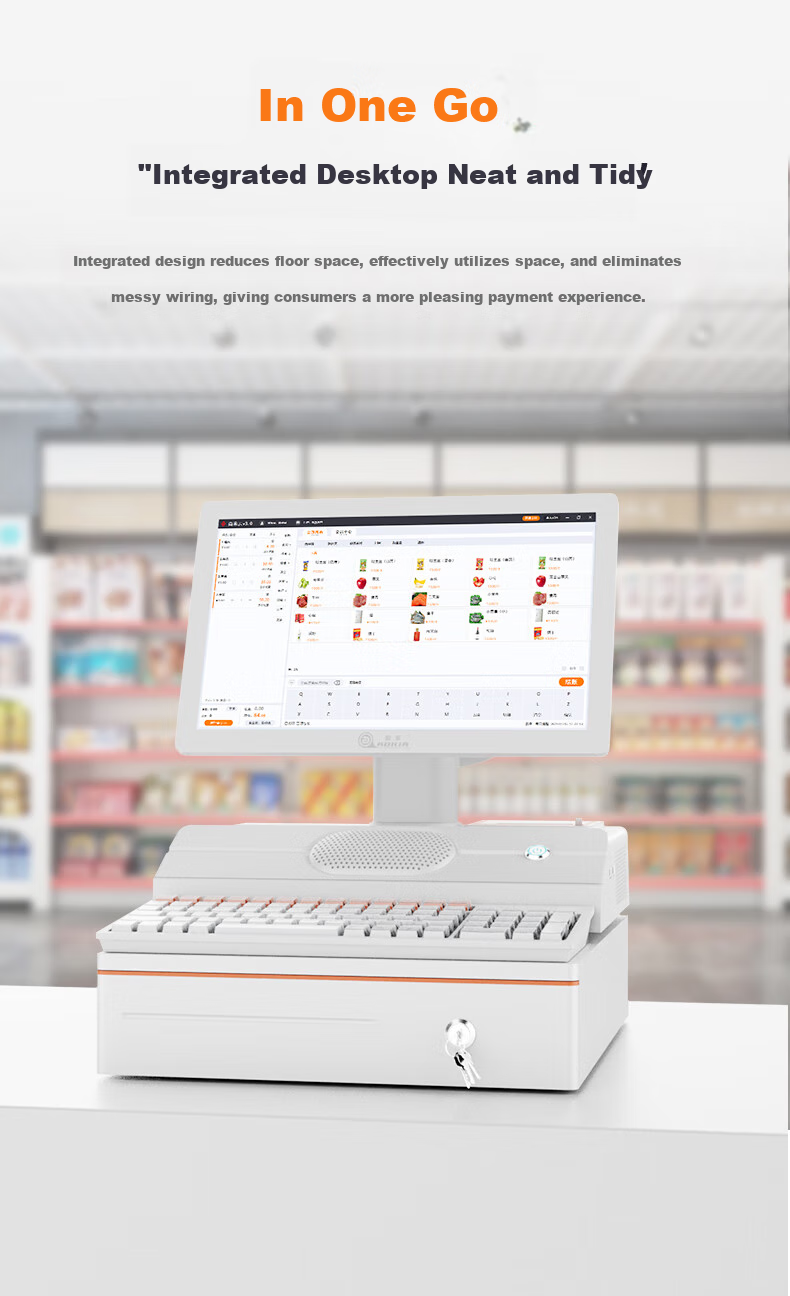AOKIA POS800 All-In Cash Register for Retail, Supermarket, Convenience Store, Tobacco And Liquor Shop, Restaurant, Food Ordering, Payment Processing, QR Code Scanning Software, Cashier Computer, And Member Management System 14