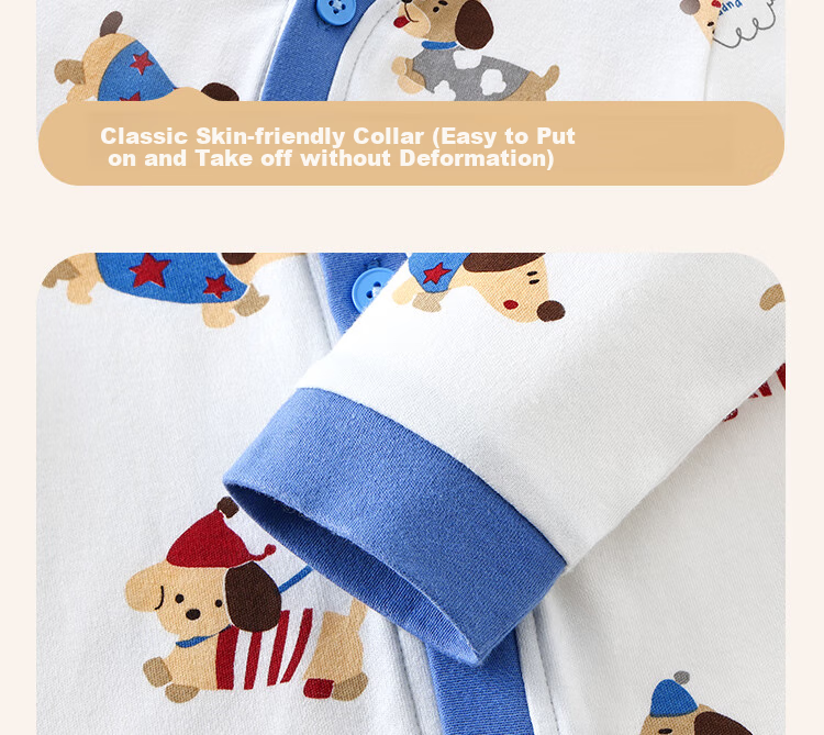 Badibadi Boys' Pajamas, 2026 New Style Infant And Toddler Home Wear Pajama Set, Skin-Friendly Comfortable Outfit for Going Out And Air Conditioning 7