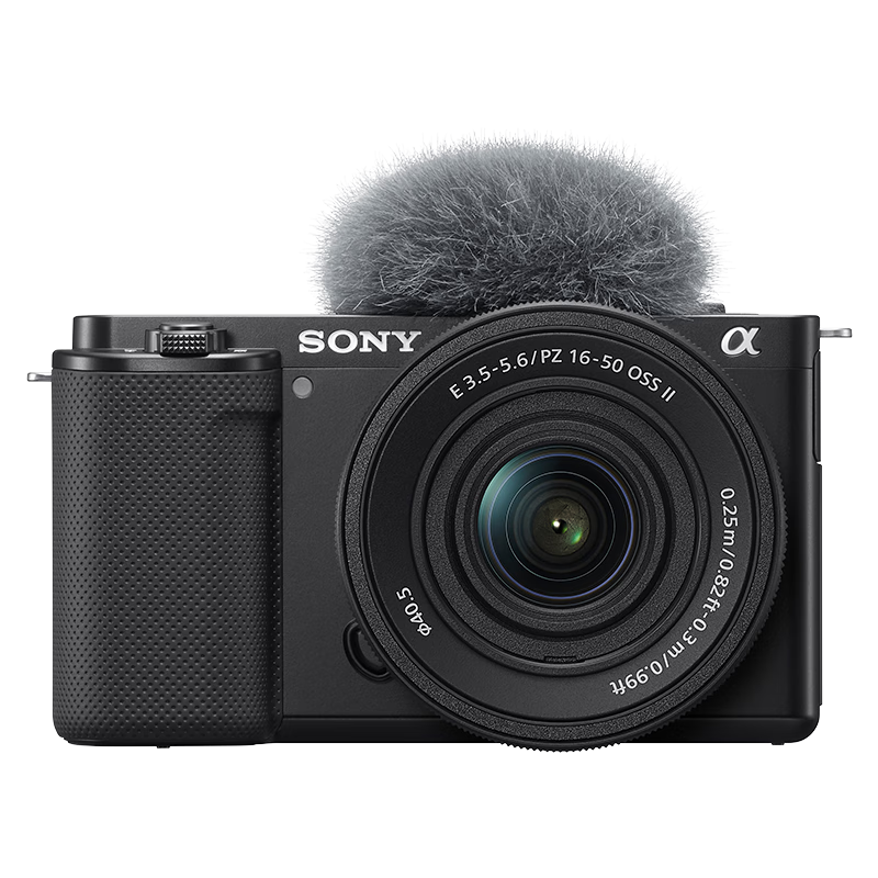 SONY ZV-E10K Upgraded Standard Lens Kit Black with E PZ 16-50mm F3.5-5.6 OSS II Lens
